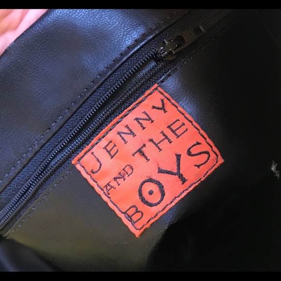 POSHER CHEAP😋 RARE VINTAGE🌻JENNY AND THE BOYS TRENDY BUCKET BAG - Picture 4 of 16